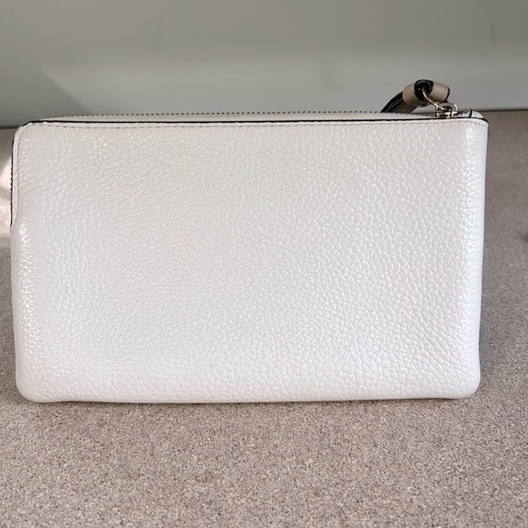 Coach Jes Large Carriage Wristlet (Ivory) - Picture 2 of 6